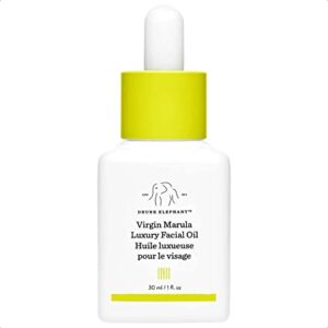 Drunk Elephant Virgin Marula Luxury Facial Oil – Gluten-Free and Vegan Anti-Aging Skin Care and Face Moisturizer (30 mL / 1 Fl Oz)