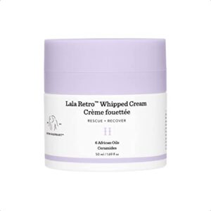 Drunk Elephant Lala Retro Whipped Cream. Replenishing Moisturizer for Skin Protection and Rejuvenation. 1.69 Ounce. – Lala Whipped Cream 50 Milliliters