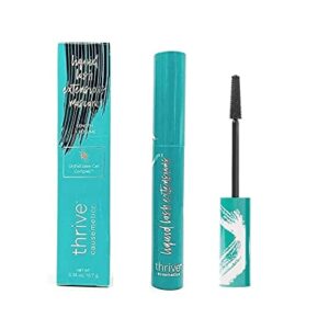 Thrive Causemetics Liquid Lash Extensions Brynn Rich Black .38oz Full Size, 0.38 Ounce (Pack of 1)