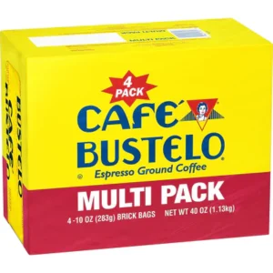 Cafe Bustelo Ground Coffee – 10oz/4pk