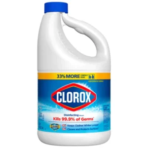 Clorox Bleach Liquid Disinfecting Concentrated – 81oz/6pk Case/6