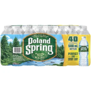 Poland Spring Water – 16.9oz/40pk (Non-Deposit States Only) Case/40