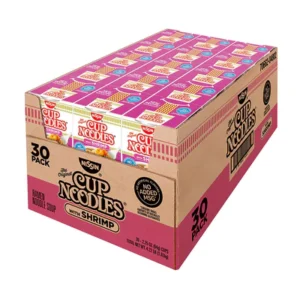 Nissin Cup-O-Noodle Shrimp – 2.25oz/24pk Case/30