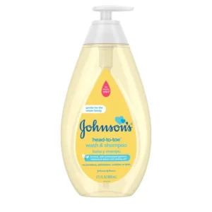 Johnson’s Wash & Shampoo Head-To-Toe (800 Ml) – 27.1oz/12pk