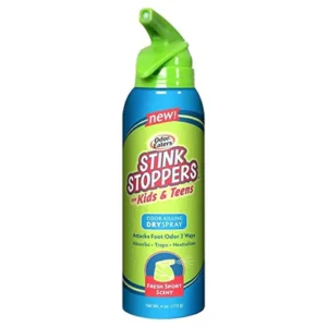 Odor-Eaters Stink Stoppers for Kids & Teens Spray – 4oz/12pk Case/12