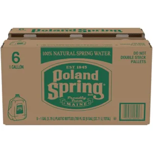 Poland Spring Water One Gallon – 3.79L/6pk Case/6