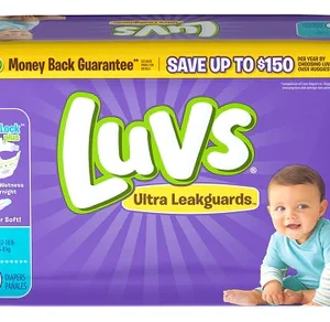 Luvs Ultra Leakguards Diapers Size#2 – 40ct/2pk Case/2