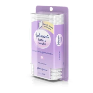 Johnson’s Swabs Pure Cotton Safety Swabs – 55ct/6pk