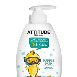 Attitude Little Ones Bubble Bath Pear Nectar – 10oz/6pk Case/6