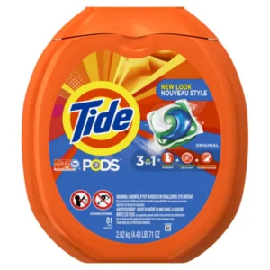 Tide LQ PODS ORIGINAL – 81ct/4pk Case/4