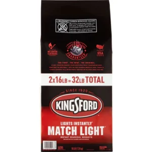 Kingsford Match Light Instant Charcoal Briquettes – 16lb/2pk