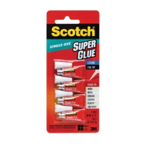 3M Scotch Super Glue Gel single – 0.07oz/12pk Case/12