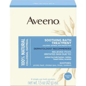 Aveeno Anti-Itch Soothing Bath Treament 1.5oz Packets – 8 ct/3pk