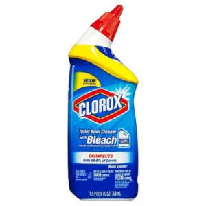 Clorox Toilet Bowl Cleaner Rain Clean – 24oz/12pk Case/12