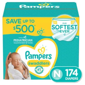 Pampers Swaddlers Diapers – 174ct/1pk