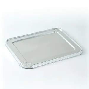 Aluminum Lids Half size – 100ct Case/100