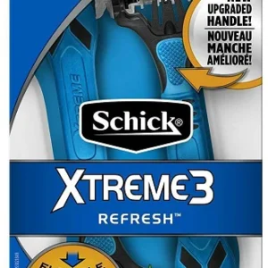 Schick Xtreme 3 Refresh Disposable Razors 4/3’s – 4ct/12pk