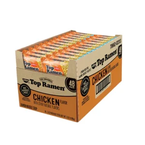 Nissin Top RAMEN Chicken – 3oz/48pk Case/48