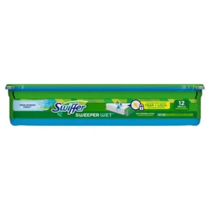 Swiffer Sweeper Refill Wet Cloths Open Window Fresh – 12ct/ 6pk Case/6