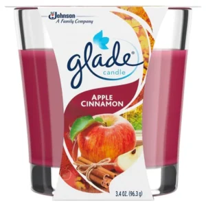 Glade@ Candle Apple Cinnamon – 3.4oz/6pk