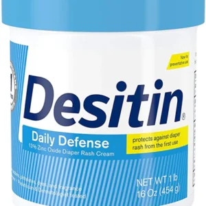 Desitin Daily Defense 13% Zine Oxide Diaper Rash Cream – 16oz/4pk