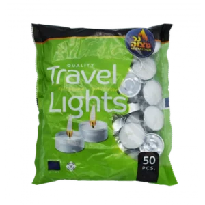 Ner Mitzvah Tealight Candles in a Bag – 50ct/24pk