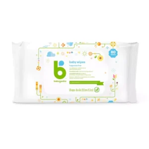 Babyganics Baby Wipes Fragrance Free – 80ct/6pk