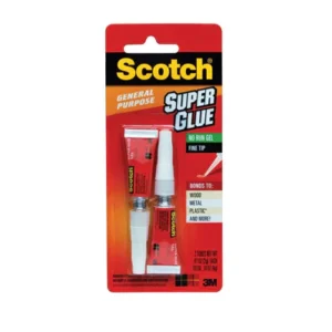 Scotch Super Glue Gel AD112 – 2 x 0.07oz/12pk