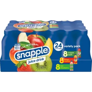 Snapple Juice Variety Pack – 20oz/24pk Case/24