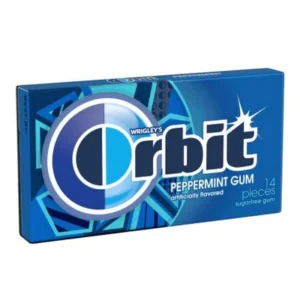 Orbit Peppermint Sugar-Free Gum – 14ct/15pk Case/15