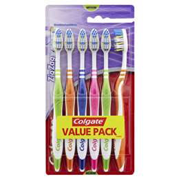 Colgate Extra Clean 6-Pack Adult Full Head Medium – 12pk Case/12